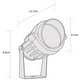 thumbnail image 4 of Estevez Proyector LED Exterior MINIMAL Negro 5.7W 3000K, Protección IP65, Dirigible, 4 of 7
