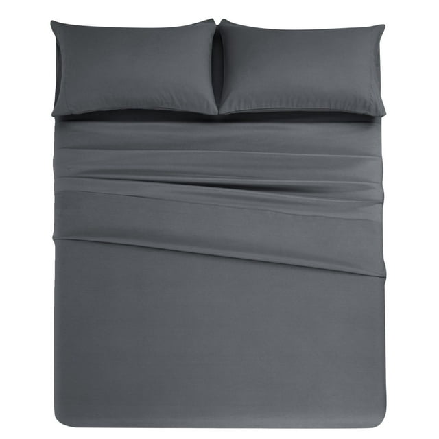 asddcavvf Bedding Set 4 Piece Polyester Microfiber Soft Breathable Comforter Set for Bedroom Home Cool Size Sheets Beat Sheets Shallow Pocket Sheets