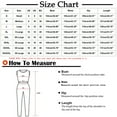 thumbnail image 3 of Pants for Women,Clearance Women's Plus Size Womens Overalls Casual Loose Dungarees Romper Baggy Playsuit Cotton And Linen Jumpsuit Loose Causal Pants, 3 of 8
