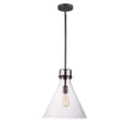 thumbnail image 1 of Maxim 26119CDOI 14 in. Seafarer One-Light Single Pendant Ceiling Light, Oil Rubbed Bronze, 1 of 8