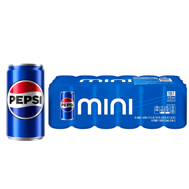 Pepsi Mini Can 8oz - Pop can supplies for event management