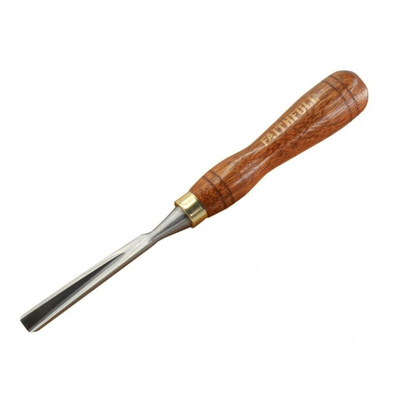 Faithfull V-straight Parting Carving Chisel 9.5mm (3/8in)