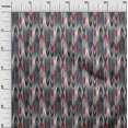 thumbnail image 2 of oneOone Viscose Jersey Fabric Arrow Ikat Print Sewing Fabric BTY 60 Inch Wide, 2 of 5
