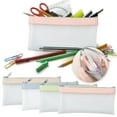 thumbnail image 6 of Transparent Pencil Case, PVC Zipper Bag, Small Size Large Capacity Stationery Organizer, Durable Clear Travel Cosmetic Storage Pouch with Secure Closure and Multipurpose Use, 6 of 6