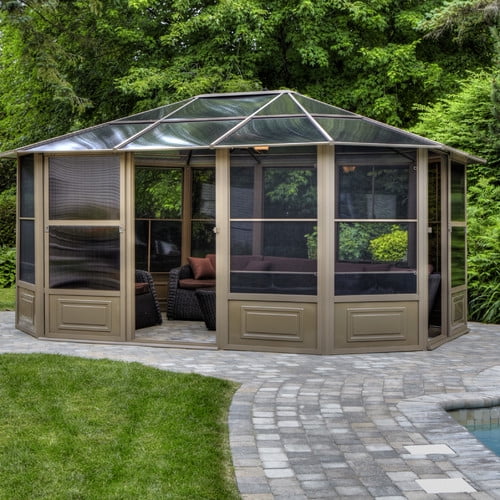 Gazebo Penguin All Season 15.5 Ft. W x 12 Ft. D Metal Permanent Gazebo by Gazebo Penguin
