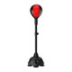 thumbnail image 1 of Pelota de velocidad para boxeo, equipo de pelota para golpear, bolsa de boxeo con soporte, bolsa de boxeo para entrenamiento de Muay Thai, Fitness, negro rojo, 1 of 9