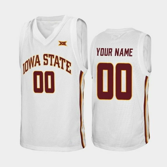 NBA-Iowa State Cyclones Basketball Jersey Custom Stitched Tre King Eli King Caleb Grill Tamin Lipsey Demarion Watson Aljaz Kunc Robert Jones