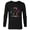 Black, variant on Marvel Studios The Marvels Color Silhouette Super Heroes - Long Sleeve T-Shirt for Men - Customized-Black