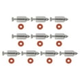 thumbnail image 2 of 10Set Float Needle Valve Kits For 398188 Carburetor Needle Valve Lawn Mower Engines Motor Replacement Part Garden Power Tools, 2 of 9