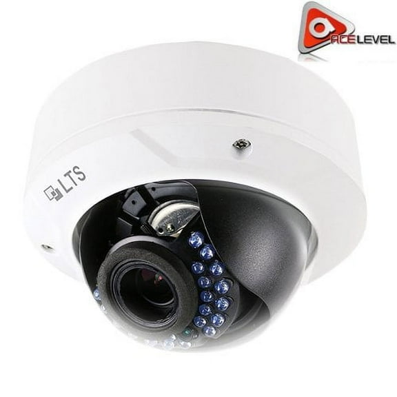 LTS, Surveillance Camera, CMIP7243-SZ, Platinum Motorized Varifocal Vandal Dome Network IP Camera 4.1MP