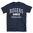 thumbnail image 1 of Rogers Nebraska Classic Established Men's Cotton T-Shirt, 1 of 1