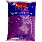 Aqua Culture Aquarium Gravel, Neon Lavender, 5 lb