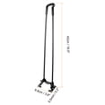 thumbnail image 2 of Unique Bargains Foldable Hairpin Leg Metal Table Furniture Legs with Screws 17.7", 2 of 5