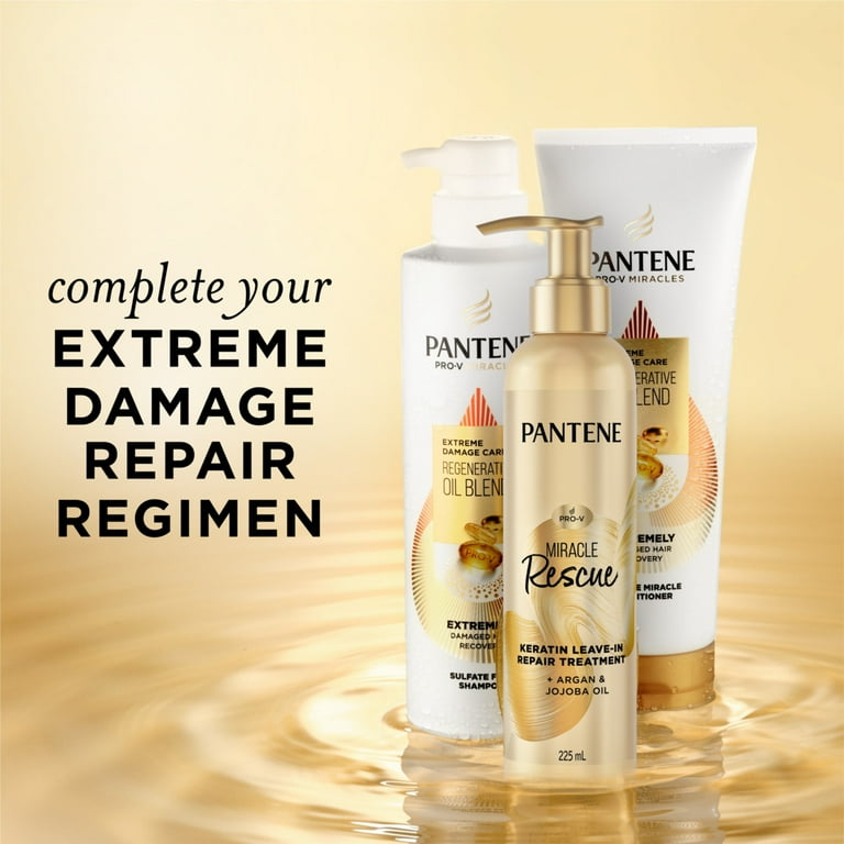Pantene Miracle Rescue Leave-In Conditioner with Keratin and Argan