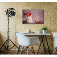 thumbnail image 2 of wall26 - Canvas Wall Art - Red Peppers on Rustic Style Background - Gallery Wrap Modern Home Art | Ready to Hang - 16x24 inches, 2 of 3