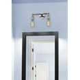 thumbnail image 3 of Innovations 2 Light Bare Bulb Bathroom Fixture in Brushed Satin Nickel - 208-SN, 3 of 4
