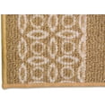 thumbnail image 5 of Custom Size Runner Rug Berber Chain Border Beige Design Rug Runner 26 Inch Wide and Your Choice of Your Length By Feet Proudly Customize In USA Facility(Beige With White Border, 23 ft x 26 in), 5 of 7