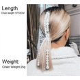 thumbnail image 2 of Pearl Hair Accessories Decorative Beaded Strand Barrettes for, 2 of 4