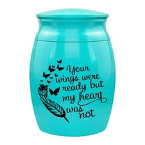 geerera Pet Remains Stainless Steel Urn Jar Altar Urns Pet Lover Dog Remains Ashes Memorial Tree Of Jar