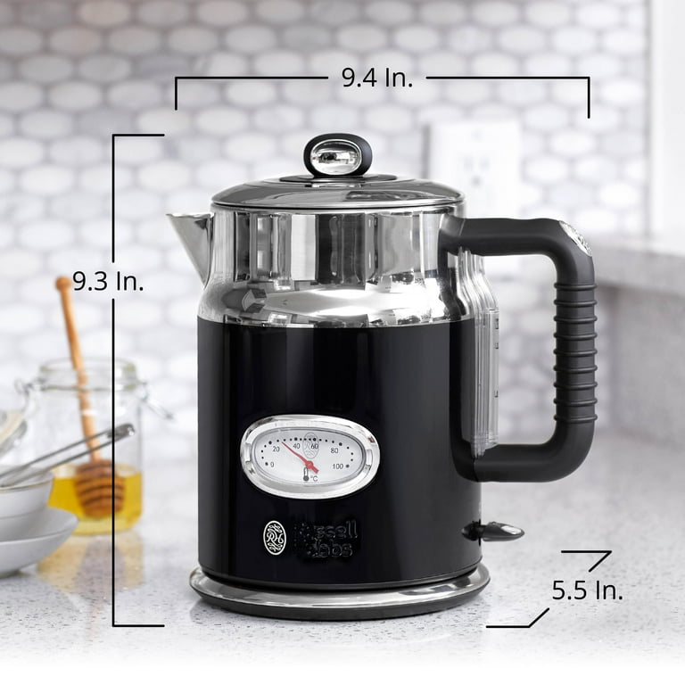 Russell Hobbs Retro Style Electric Kettle, Heavenly Blue,