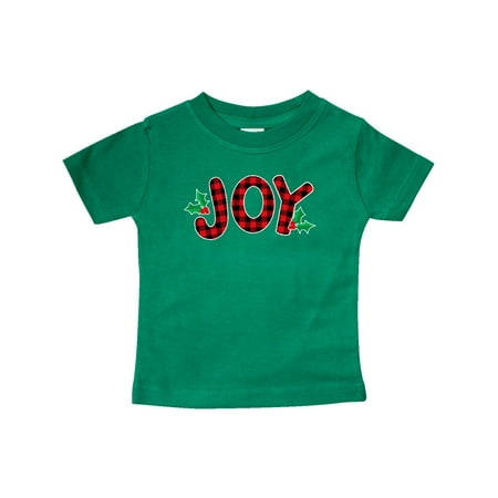 

Inktastic Plaid Holly Joy Gift Baby Boy or Baby Girl T-Shirt