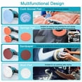 thumbnail image 4 of Polishing Cordless Eccentric Car Polisher 8 Gears Of Speeds Adjustable Electric Auto Polishing Machine Multifunctional Metal Waxing Wood Grinding Machine, 4 of 7