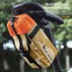 thumbnail image 4 of Bolsa con cordón para bicicleta de 12 L bolsa trasera multifuncional para MTB equipo para montar en viaje por carretera, 4 of 9