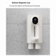 thumbnail image 4 of Automatic Mouthwash Dispenser for Bathroom, 18.3Oz Wall Mounted Mouth Wash Dispensers with Magnetic Cups, 3 Dispensing Level, Electric Mouthwash Pump Bathroom Accessories White, 4 of 5