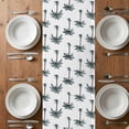 thumbnail image 6 of Tropical Palm Trees Table Runner - 36 Inch Long, Kitchen Dining Table Runner Dresser Scarves, Summer Beach Watercolor Botanical Farmhouse Decor for Coffee Tables Wedding Party Banquet, 6 of 8