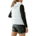 Women's Gameday Couture White BulldogsHooded FullSnap Puffer