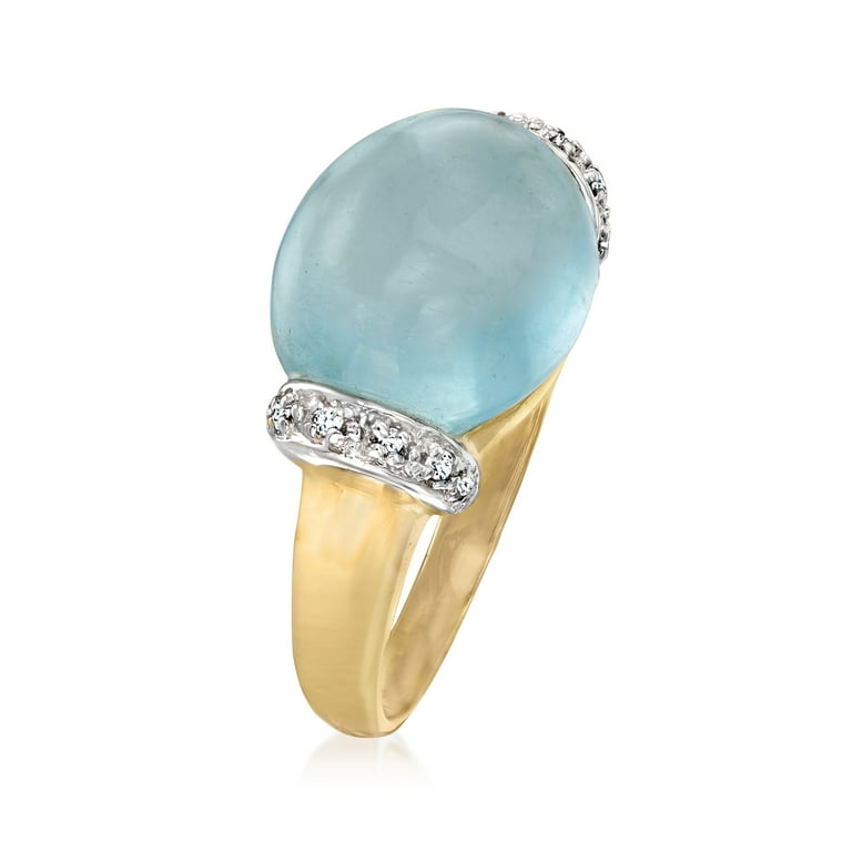 Ross simons shop aquamarine ring