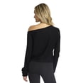 thumbnail image 3 of Mills by Millie Bobby Brown Women's Off The Shoulder Pullover, Sizes XXS- XXL, 3 of 5