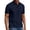 Navy, variant on Mens Polo Shirts Short Sleeve- Moisture-Wicking Regular Fit Casual Performance Golf Shirts Light Blue Size L