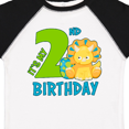 thumbnail image 4 of Inktastic Its My 2nd Birthday with Dinosaur Boys or Girls Toddler T-Shirt, 4 of 5
