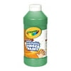 Washable Fingerpaint, 16 Oz Bottle, Green