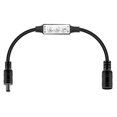 thumbnail image 1 of Low-profile Inline Controller Mini 3 Key Dimmer Switch for LED Strip Light Black, 1 of 5