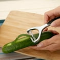 thumbnail image 4 of tooloflife Kitchen Fruit Vegetable Peeler Fruit Scalpel for Potato Carrot Apple Portable, 4 of 7