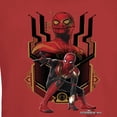 thumbnail image 2 of Junior's Marvel Spider-Man: No Way Home Integrated Suit  Graphic Tee Red 2X Large, 2 of 3