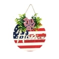 thumbnail image 2 of Welcome Independence Day Home Decoration Door Wall Decor Hanging Sign, 2 of 5