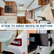 VIVO Sturdy Plastic Polymer RV TV Screen Mount with Articulating Arm