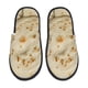 thumbnail image 1 of Fotbe Taco Tortillas Pantuflas Peludas para Mujer con Estampado, Zapatillas de Peluche, Zapatos de Invierno para Casa, Uso Interior y Exterior-Medium, 1 of 8