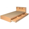 thumbnail image 4 of Better Home Products California Wooden Full Captains Bed in Beech (Maple), 4 of 5