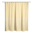 thumbnail image 2 of Creative Products Yellow Sketch Stripes  71x74 Shower Curtain, 2 of 2