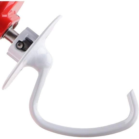C-shaped K45DH Coated Dough Hook, Attachment for KitchenAid 4.5-5.0 Quart Bowel, Compatible with KitchenAid K45 KSM90 Tilt-Head Stand Mixers.