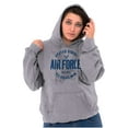 thumbnail image 4 of US Air Force Fly Fight Win Eagle Hoodie Sweatshirt Women Men Brisco Brands S, 4 of 6