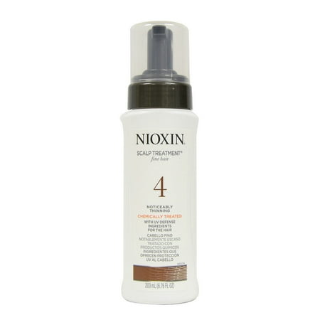 System 4 Scalp & Hair Treatment, For Fine Hair Chemically Treated By Nioxin, 6.76 (Best Shampoo And Conditioner For Chemically Straightened Hair)