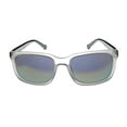 thumbnail image 4 of Converse Mens Crystal Black Plastic Rectangle Sunglass, Brown Flash H062, 4 of 5