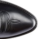 thumbnail image 4 of Qarigey Pies de PU, botas de vaquero occidentales resistentes al agua, acogedoras y secas, zapatos de cuero con patrón bordado para hombres, Calzado negro, 4 of 6