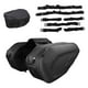 thumbnail image 5 of Alforjas para motocicleta, bolsa de equipaje para motocicleta con funda impermeable, ajustable Tela Oxford, 5 of 9