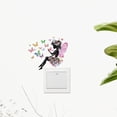 thumbnail image 4 of GGAUBAIFI Lightswitch Vinyl Decal Sticker, 6 Pack Fairy Sticker for Light Switch, Outlets or Any Ledge, Removable Cute DIY Mural Wallpaper Wall Laptop Computer Vehicle Bedrooms or Nursery, 4 of 6